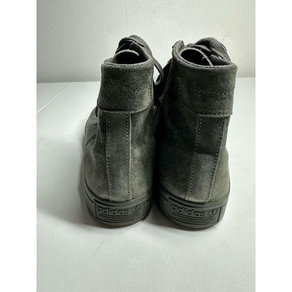 Rare  Rare ADIDAS ORIGINALS High-Top Sneakers Courtvantage Mid Gray Men’s Sz 8,5 main image 12
